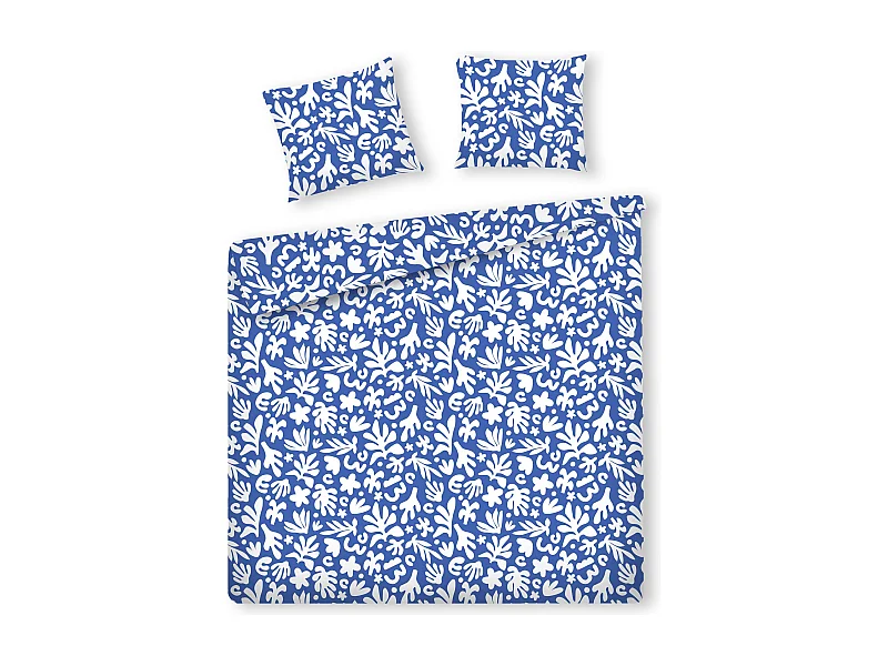 Bettwäsche Breeze Dunkelblau 160x200