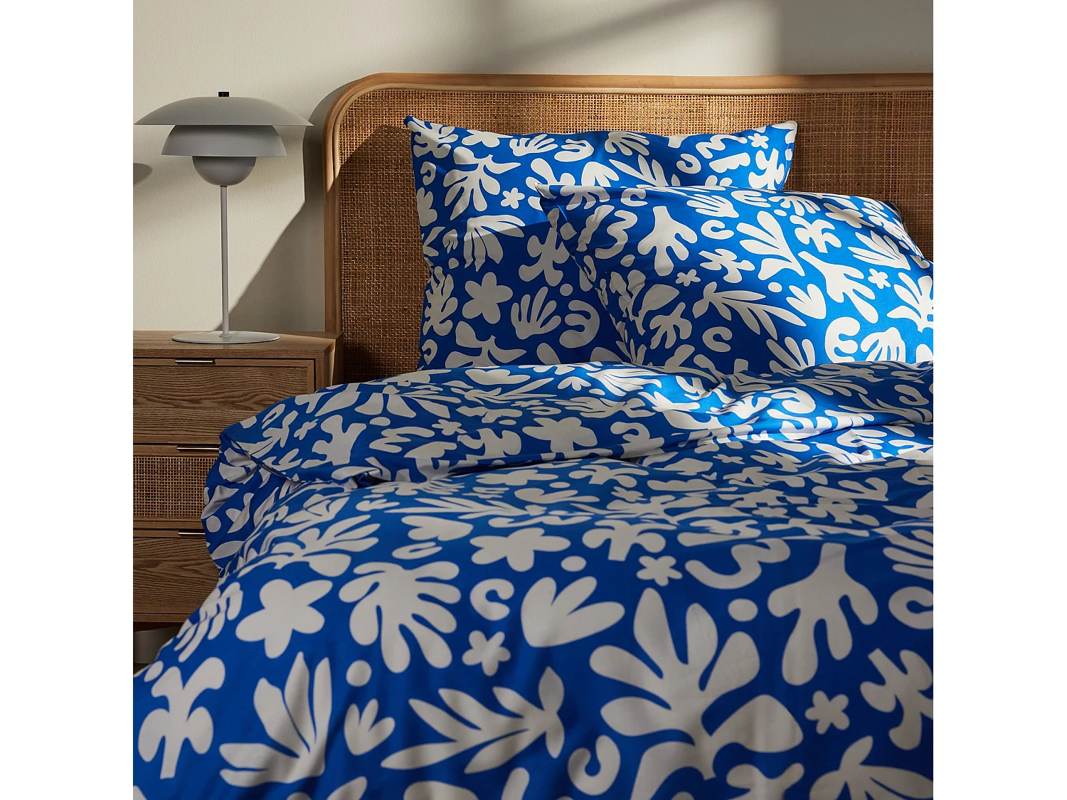 Bettwäsche Breeze Dunkelblau 160x200