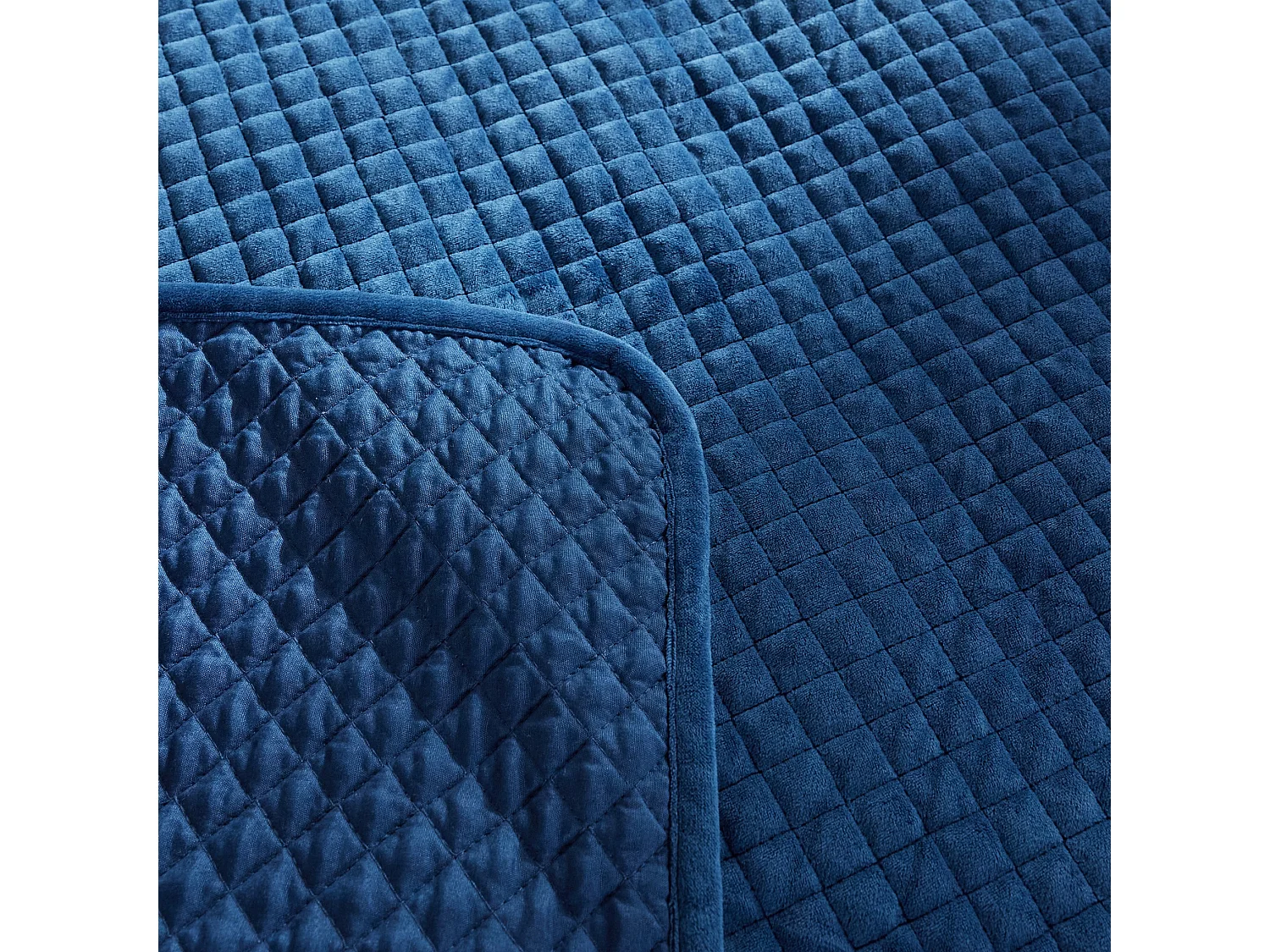 Tagesdecke Plums Dunkelblau 200x220