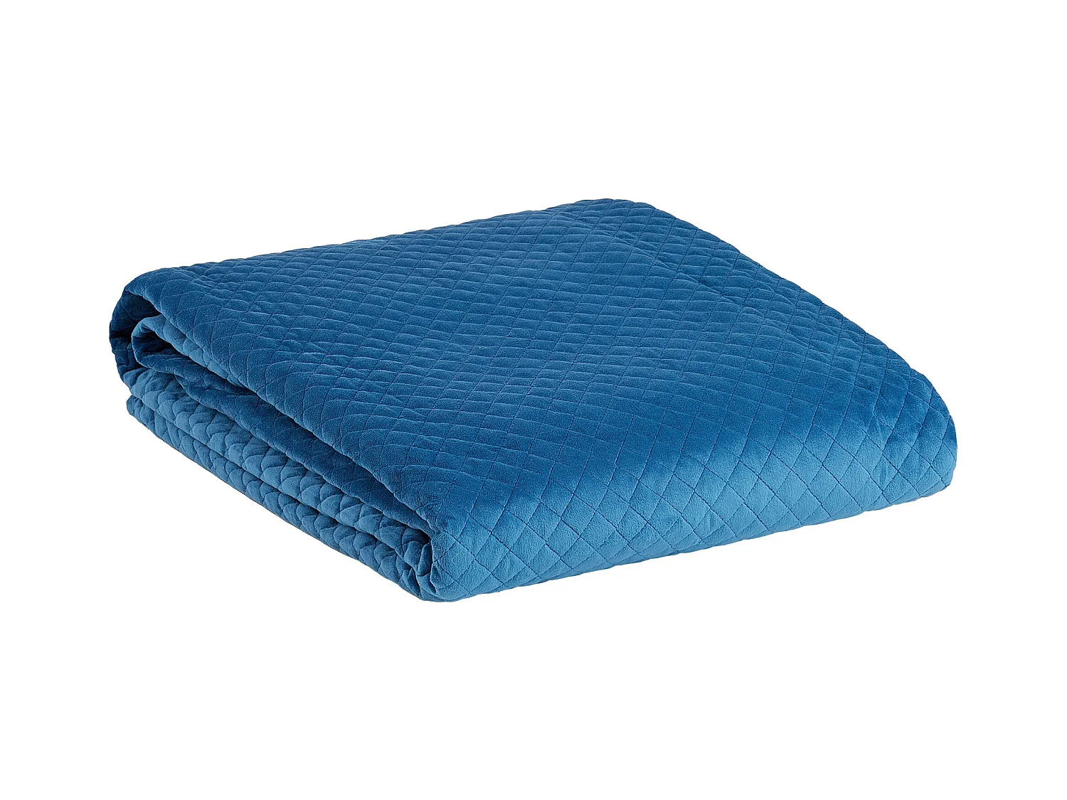 Jeté de Lit Plénitude Bleu Foncé Velours 200x220