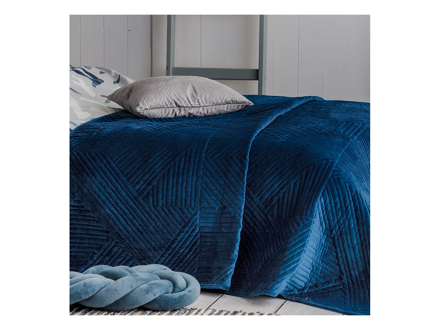 Tagesdecke Minister Dunkelblau 240 x 260