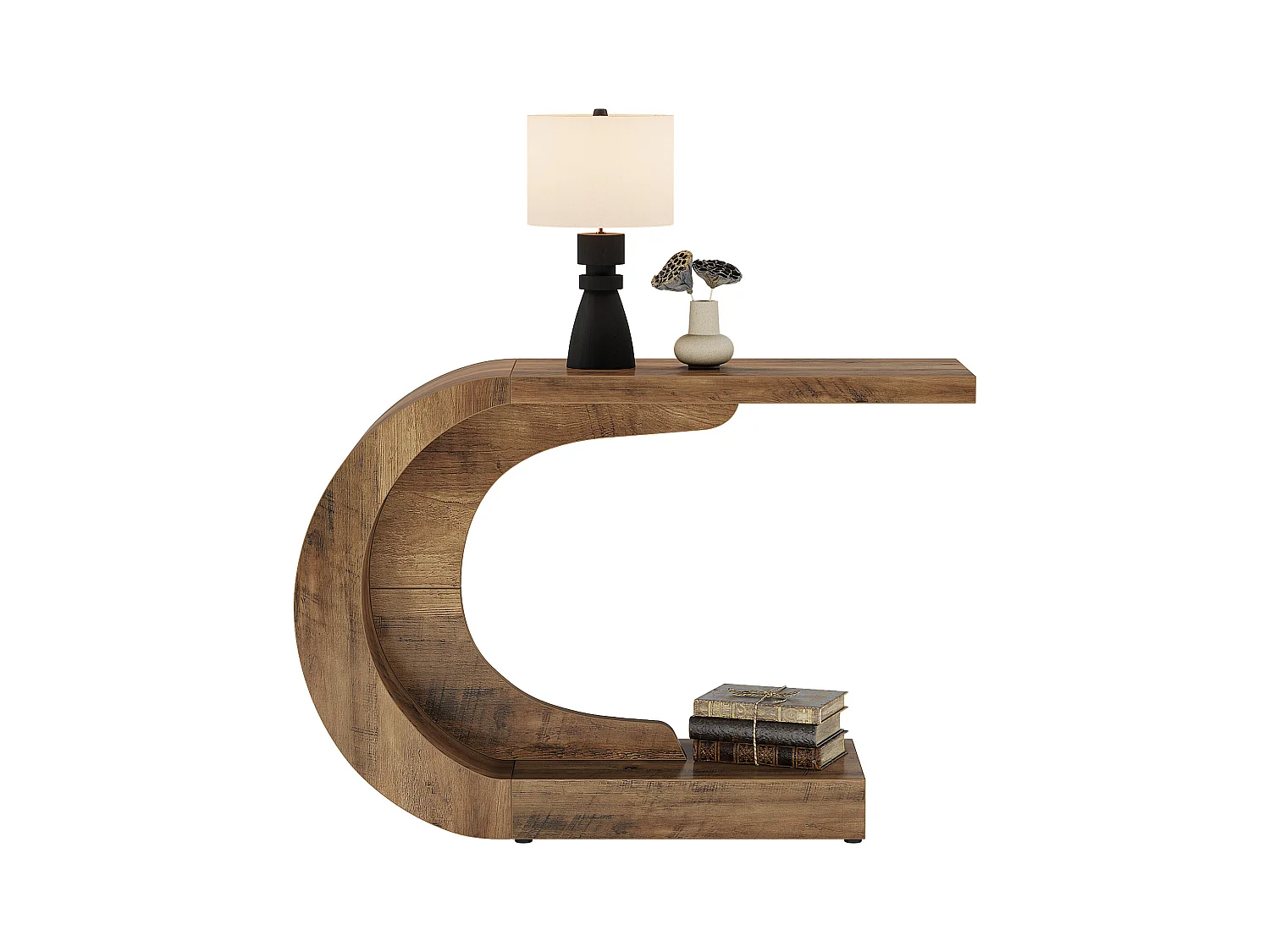 Table Console, Table D'appoint Vintage, 110 x 35 x 75 cm, Console Meuble pour Entrée