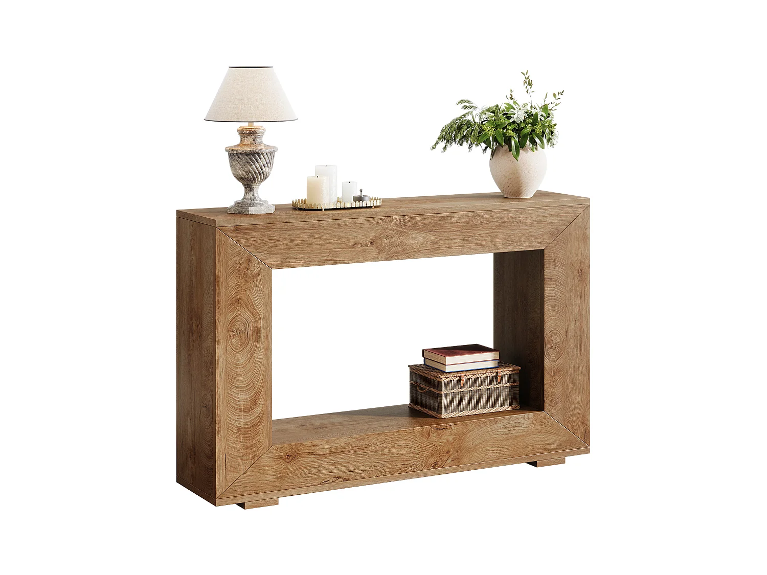 Table Console, Table d'entrée, 120x30x83.5cm, Table d'appoint, Table de Couloir