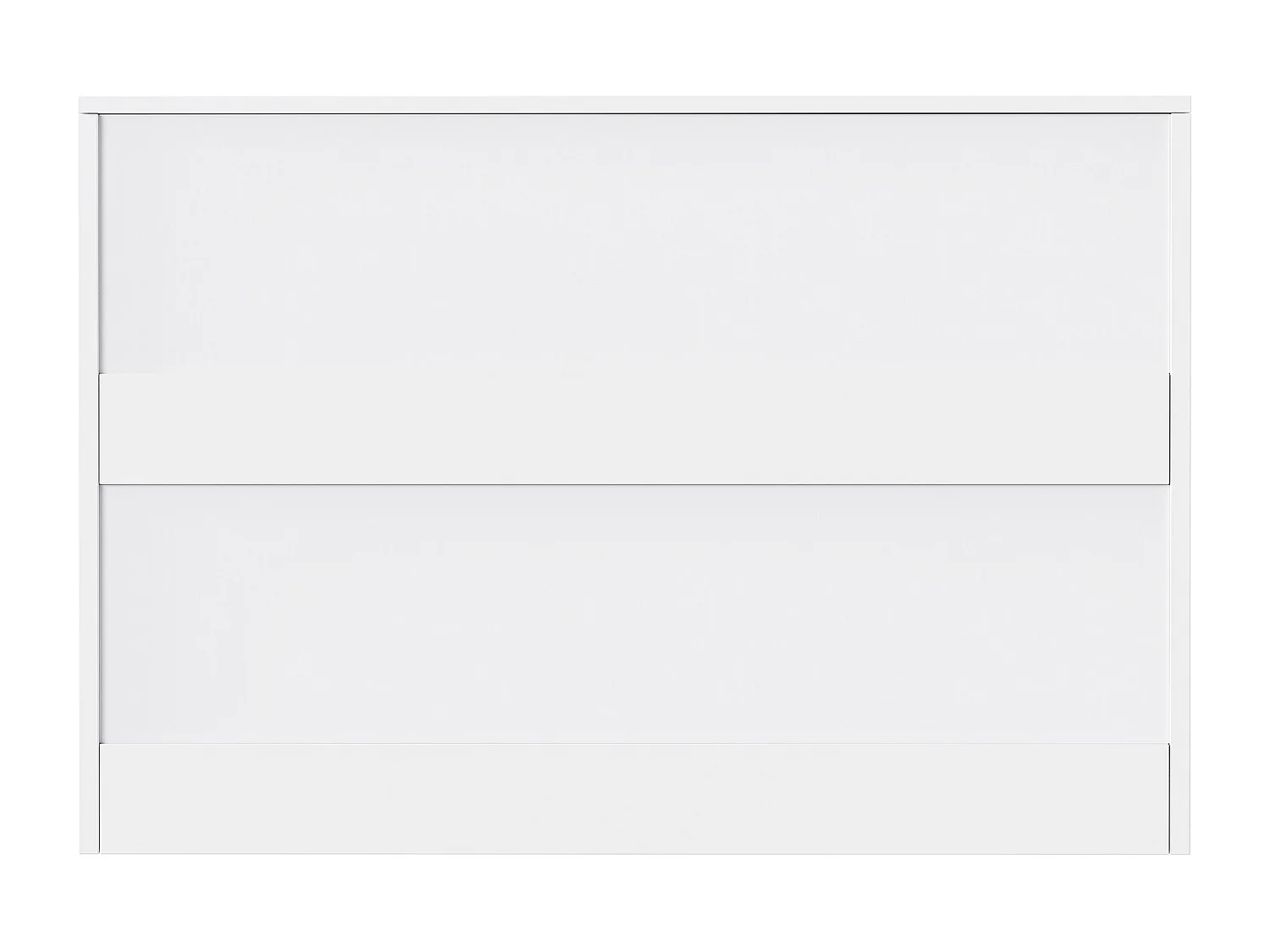 Kommode mit 6 Schubladen – 110 x 40 x 72 cm – Eingangsmöbel für Wohnzimmer – Badezimmer und Schlafzimmer – MDF – weiß