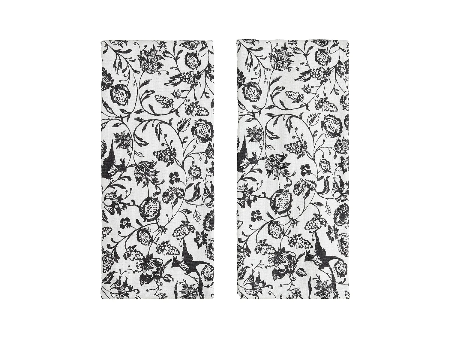 Ensemble De Torchons De Cuisine Fylla Noir Moyen 40 x 60