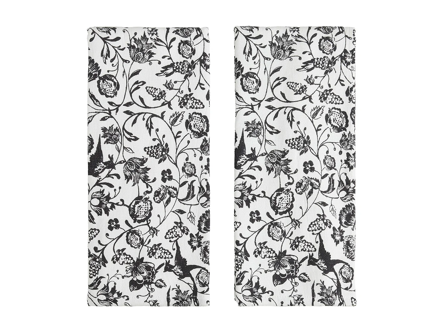 Ensemble De Torchons De Cuisine Fylla Noir Moyen 40 x 60