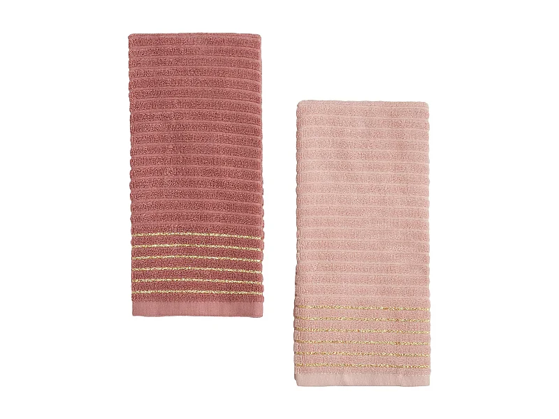 Küchenhandtuch-Set Desi blassrosa 40 x 60