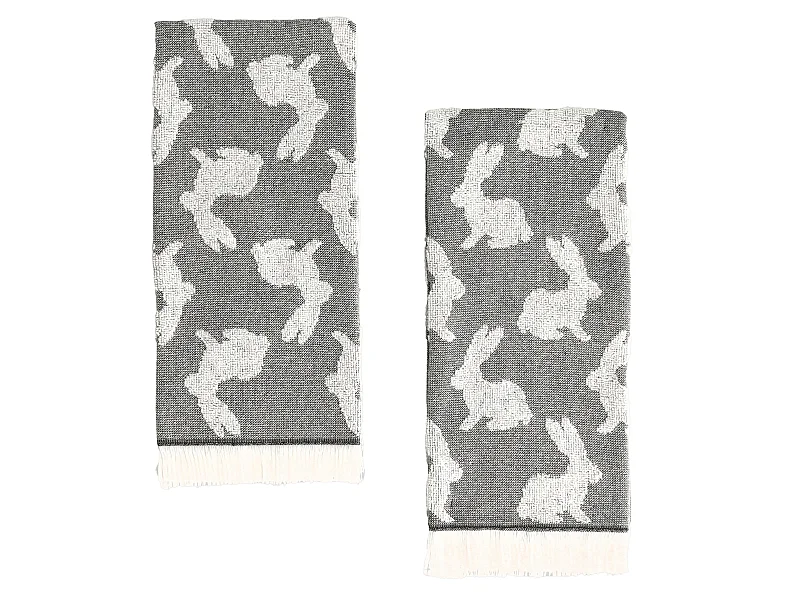 Küchenhandtuch-Set Hare Mittelschwarz 40 x 60