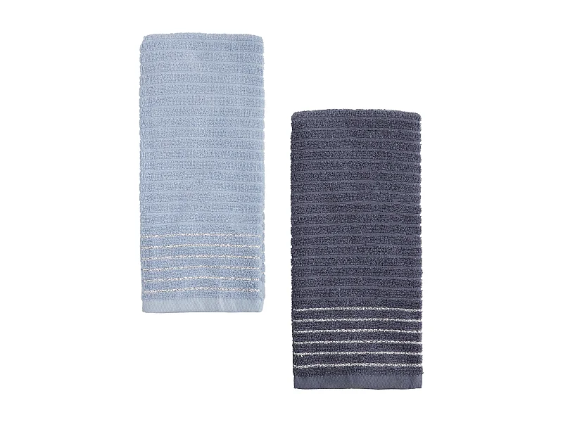 Küchenhandtuch-Set Desi hellblau 40 x 60