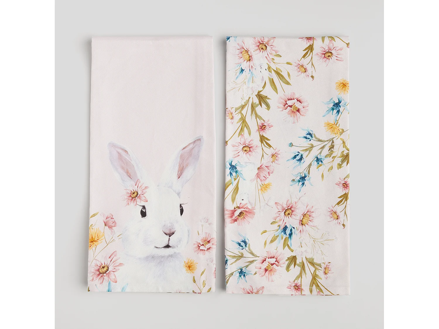 Ensemble De Torchons Sirsobunny Rose Moyen 45x65