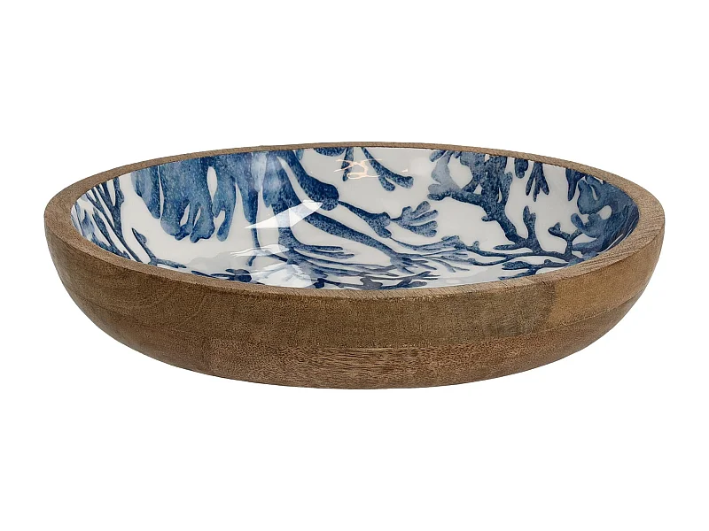 Dekorative Schale Marinis mittelblau 5 x 26