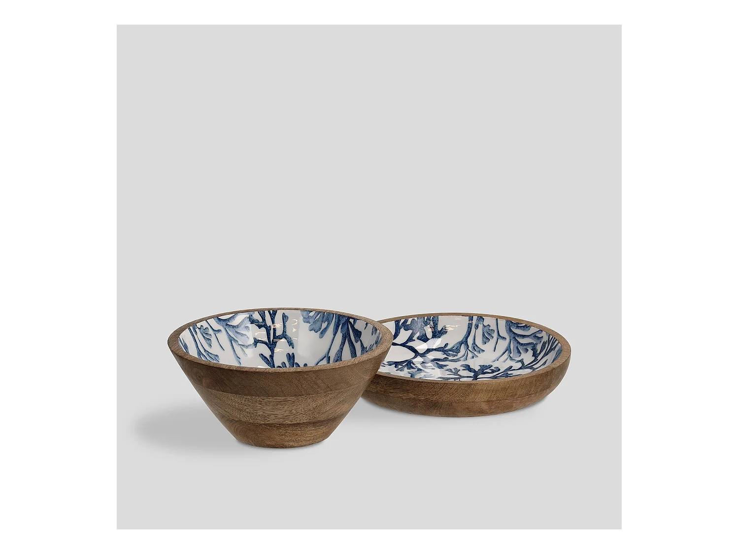 Dekorative Schale Marinis mittelblau 5 x 26