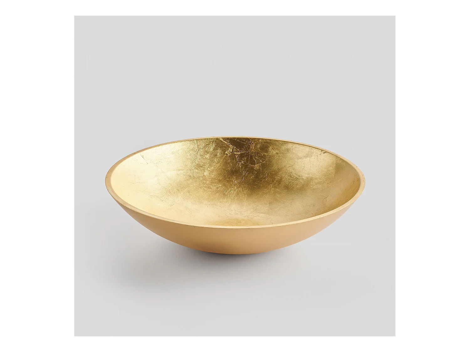 Dekorative Schale Mirelli mittleres Gold 11 x 44.5