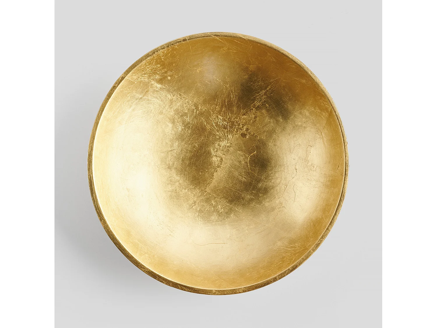 Dekorative Schale Mirelli mittleres Gold 11 x 44.5