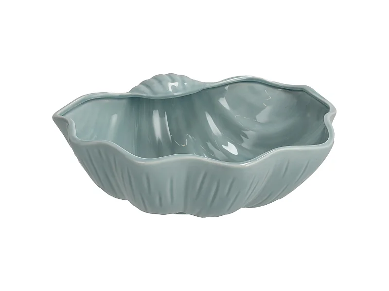 Servierschüssel Musle hellblau 8.5 x 18.7 x 22