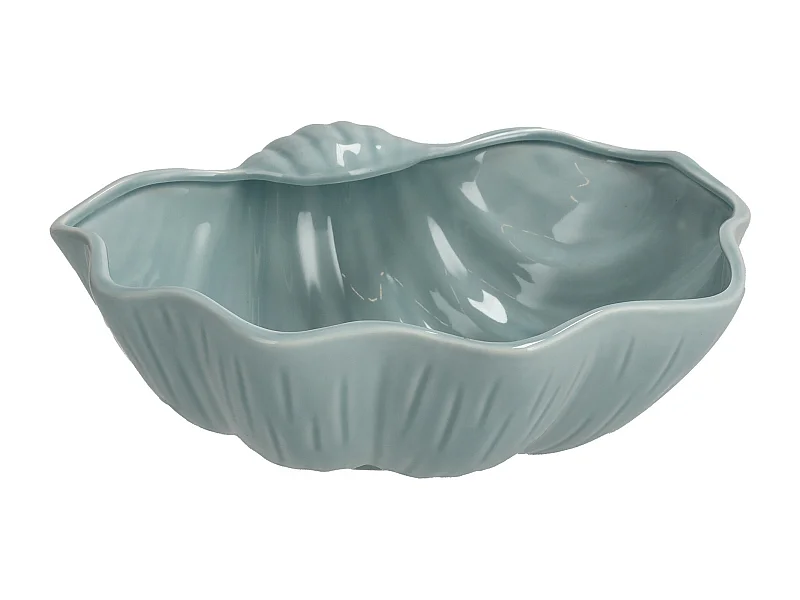 Servierschüssel Musle hellblau 8.5 x 18.7 x 22