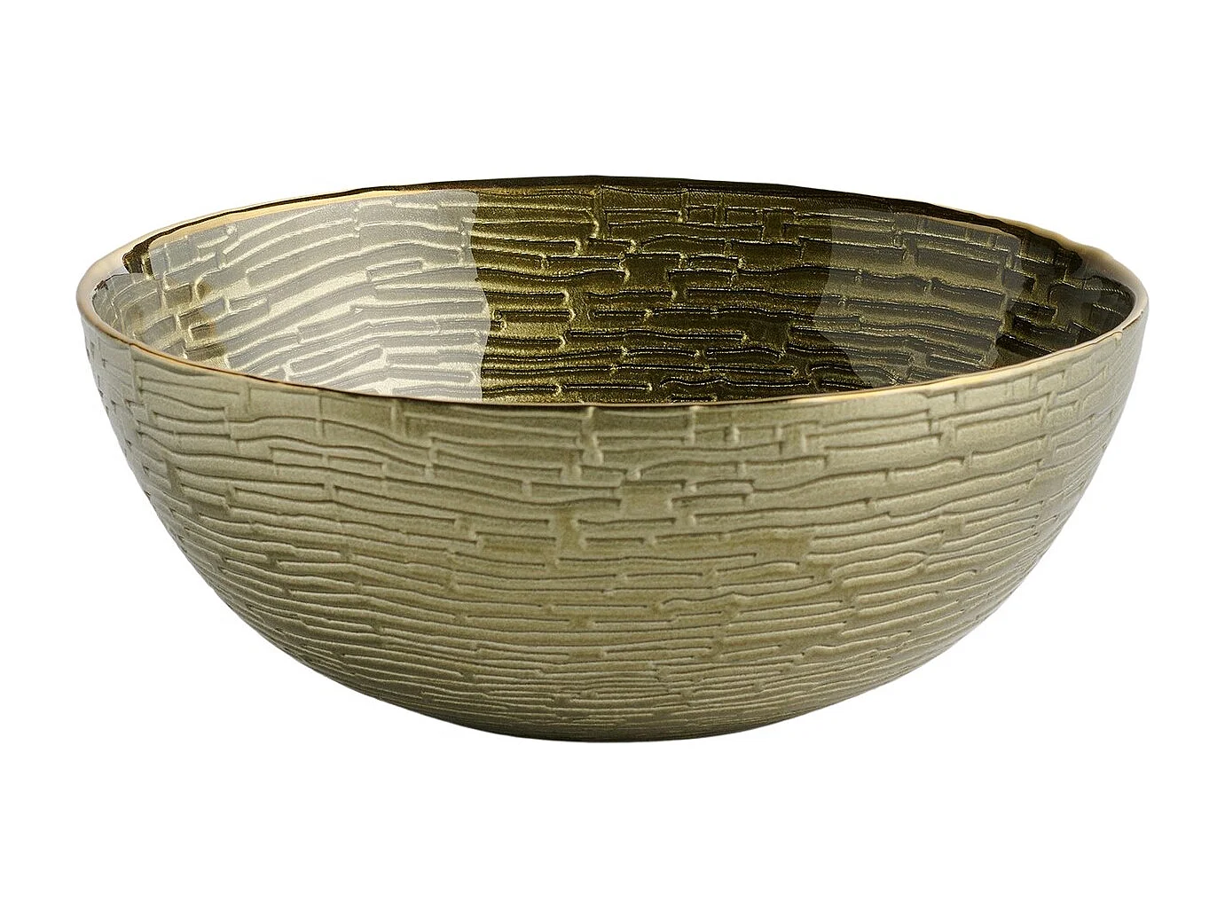 Dekorative Schale Nela hellgrün 26 cm