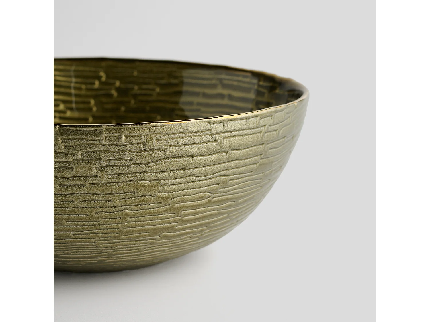 Dekorative Schale Nela hellgrün 26 cm