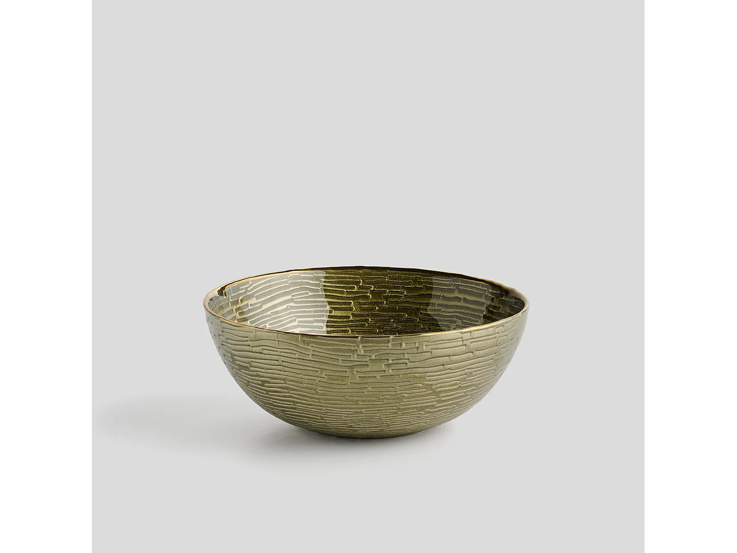 Dekorative Schale Nela hellgrün 26 cm