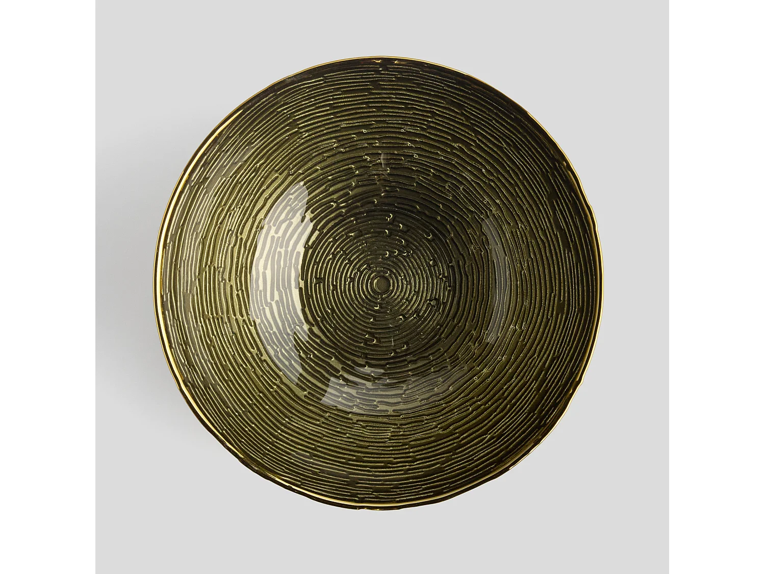 Dekorative Schale Nela hellgrün 26 cm