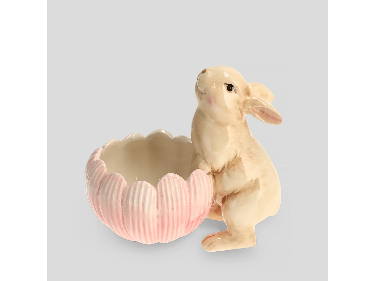 Schale Pastelbunny blassrosa 17.8 x 19 x 12.9