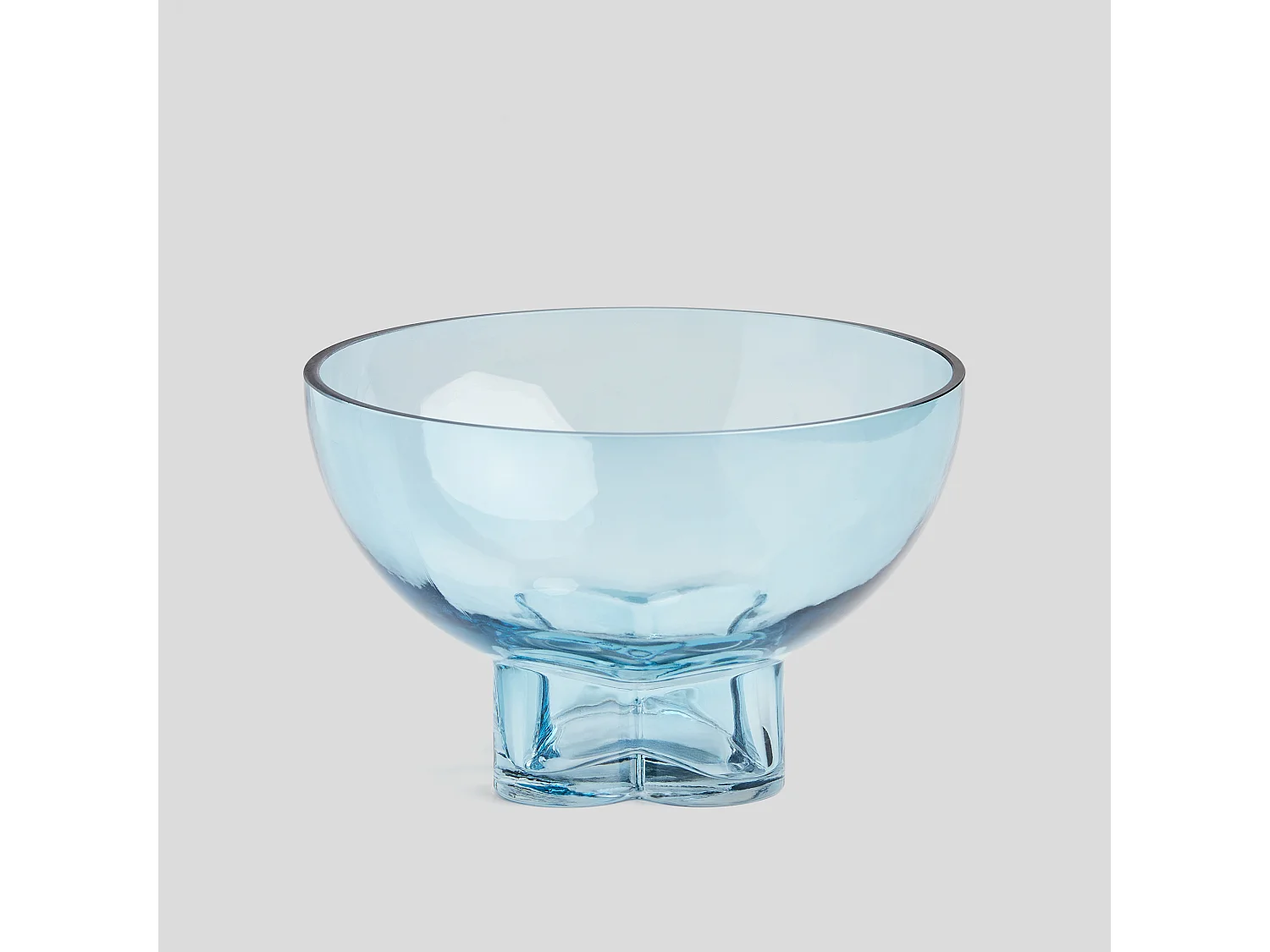 Dekorative Schale Tiare Mittelblau 14 x 23