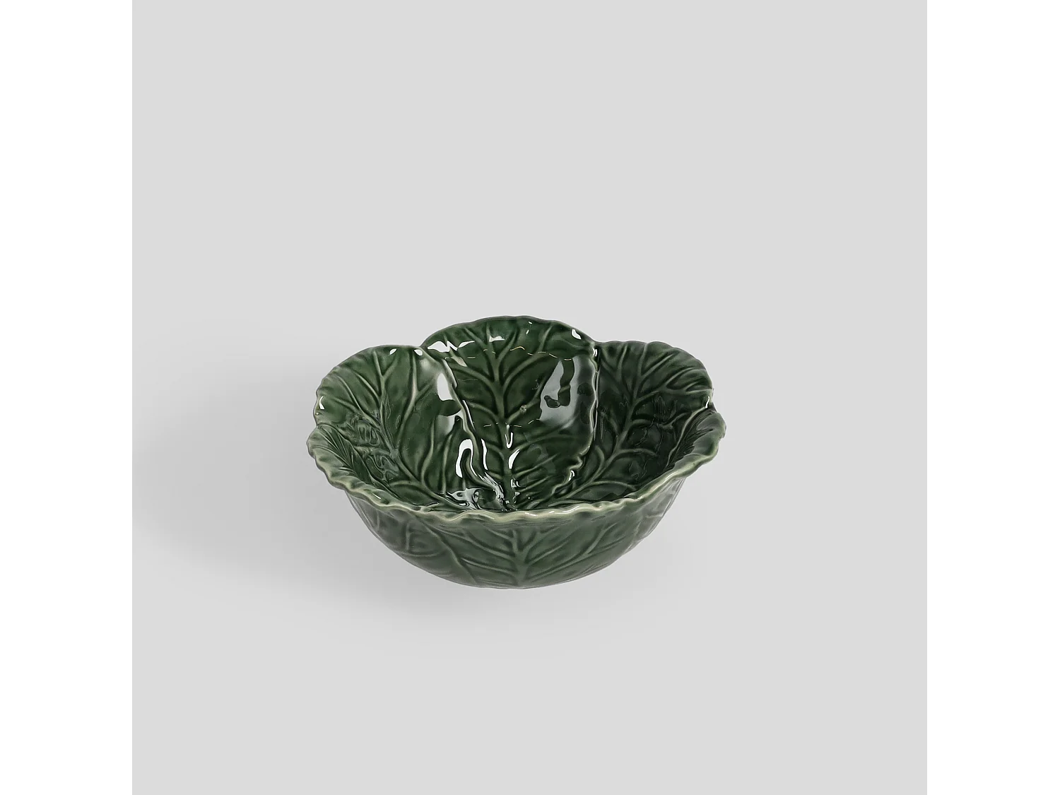 Schale Kabbagi dunkelgrün 6 x 16.6 x 16.6