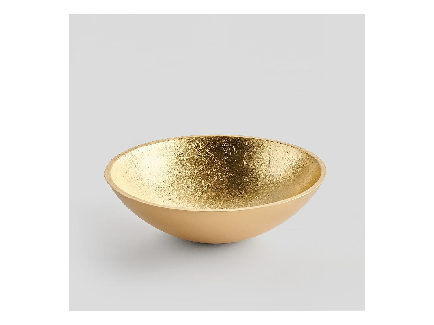 Dekorative Schale Mirelli mittleres Gold 9 x 29.5