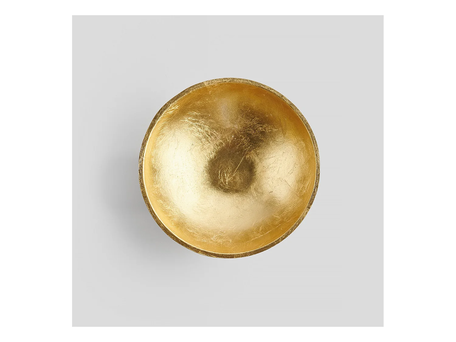 Dekorative Schale Mirelli mittleres Gold 9 x 29.5