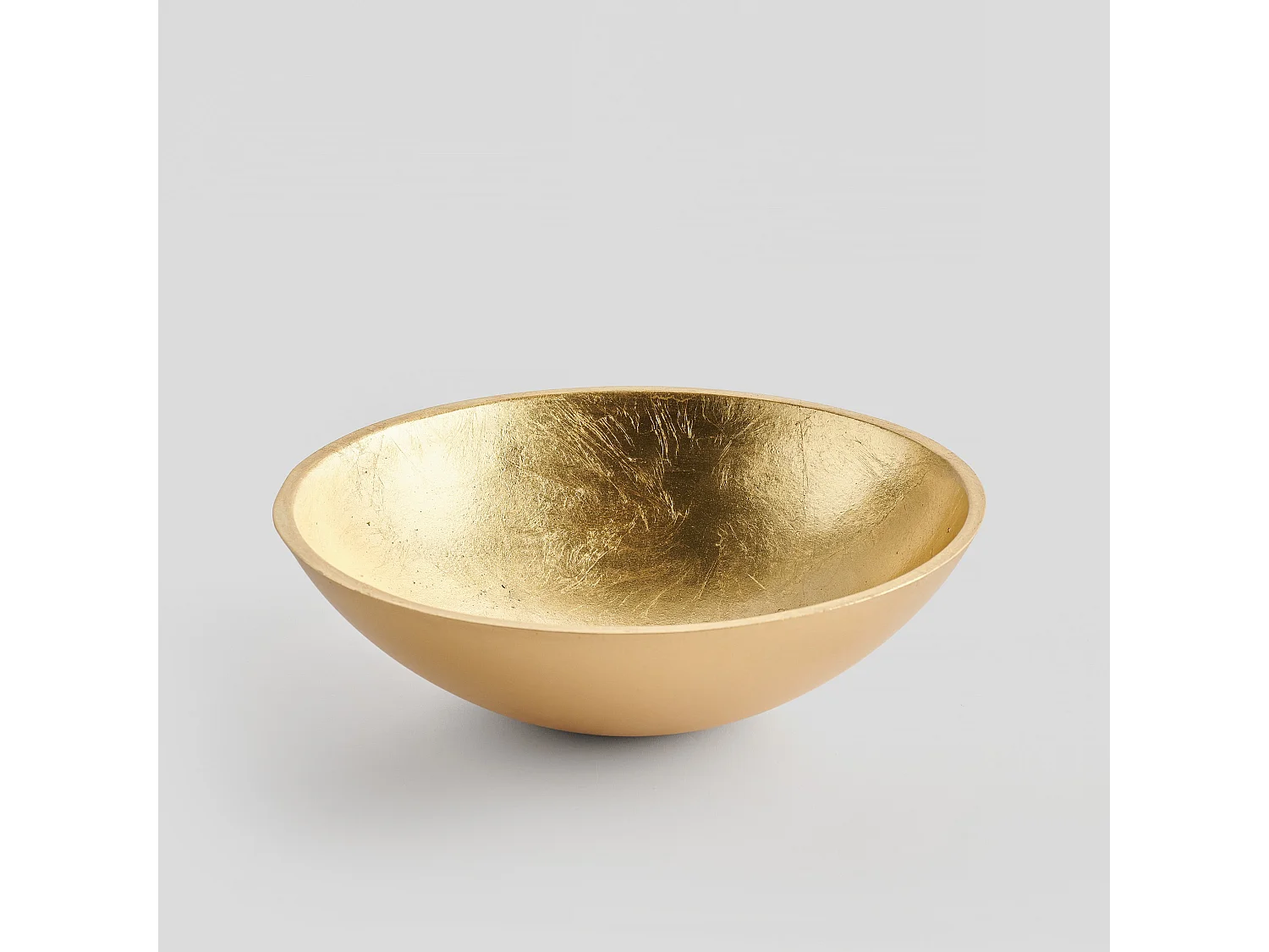 Dekorative Schale Mirelli mittleres Gold 9 x 29.5