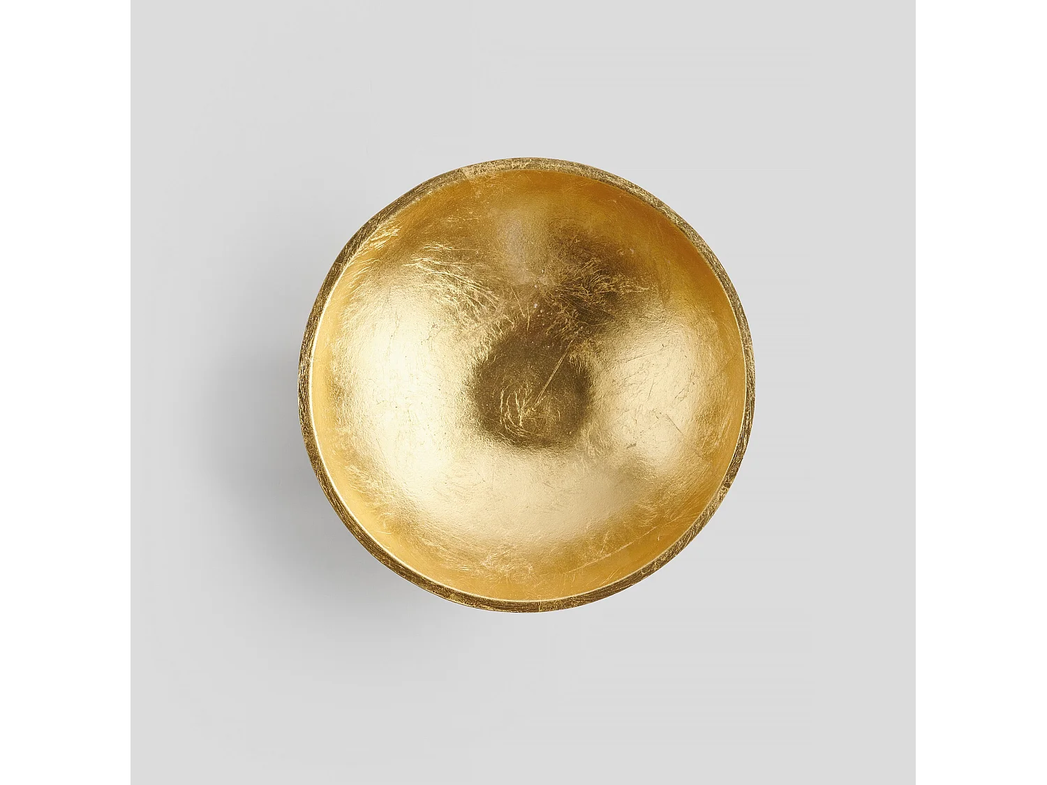 Dekorative Schale Mirelli mittleres Gold 9 x 29.5