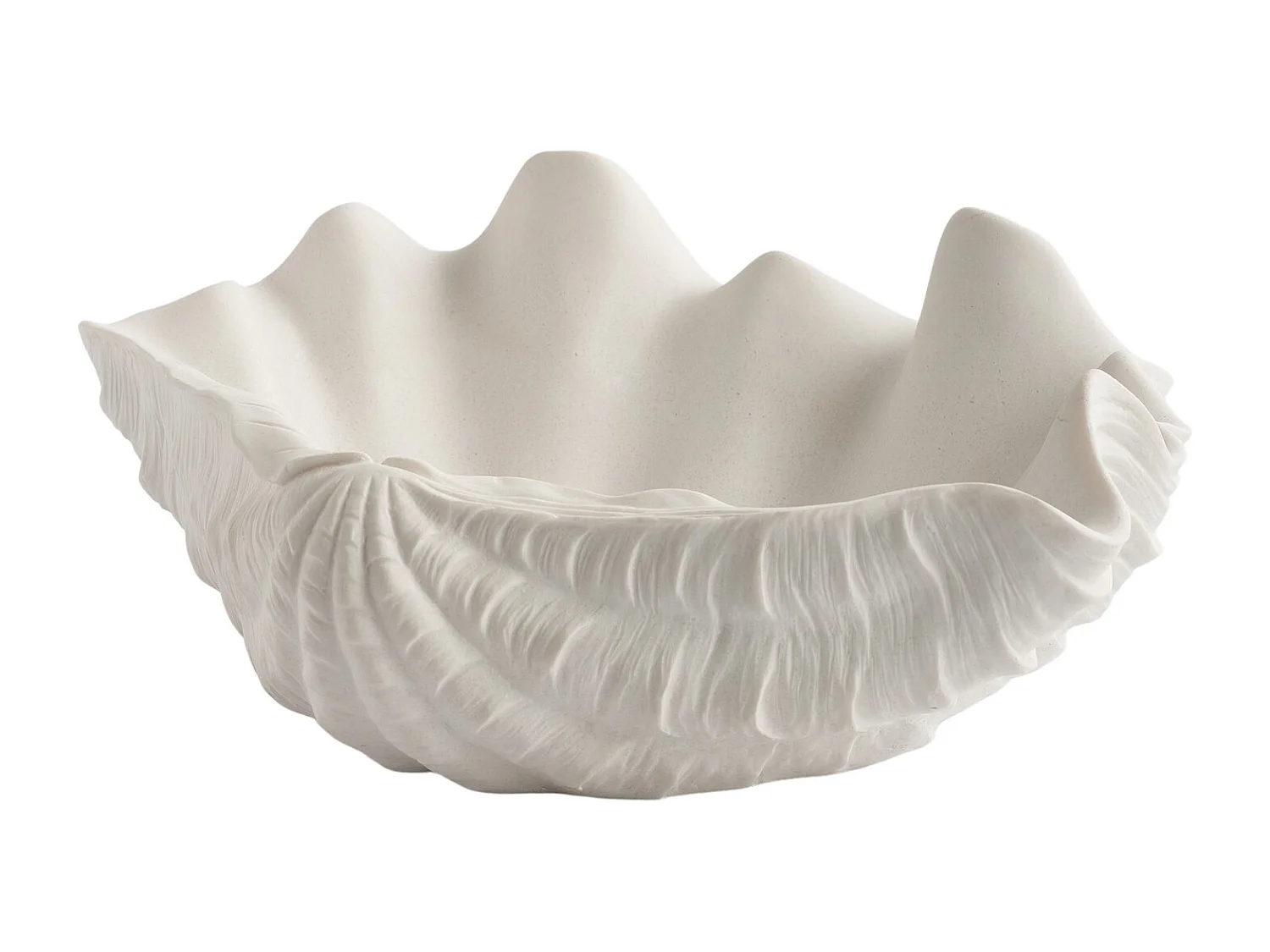 Bol Décoratif Issambra Blanc Moyen 13.5 x 28.5 x 34.5