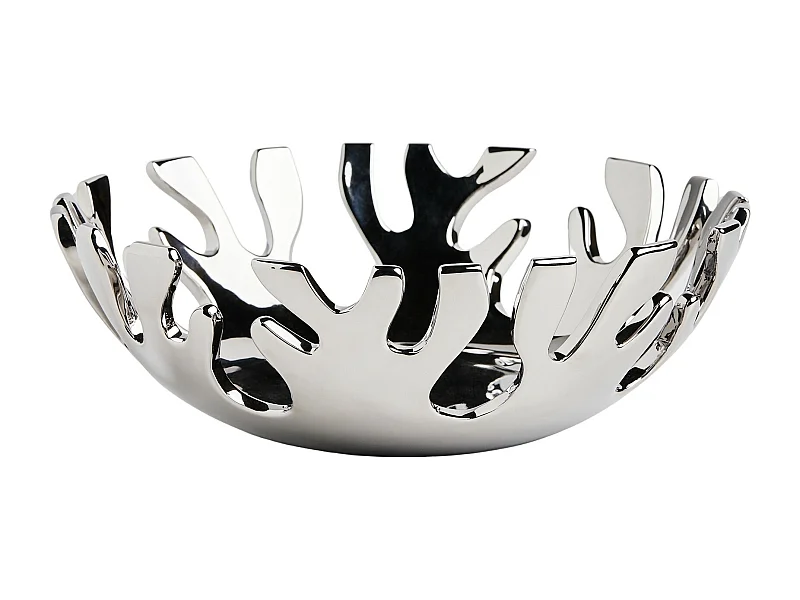 Dekorative Schale Coralli Mittelsilber 9.5 x 28.5