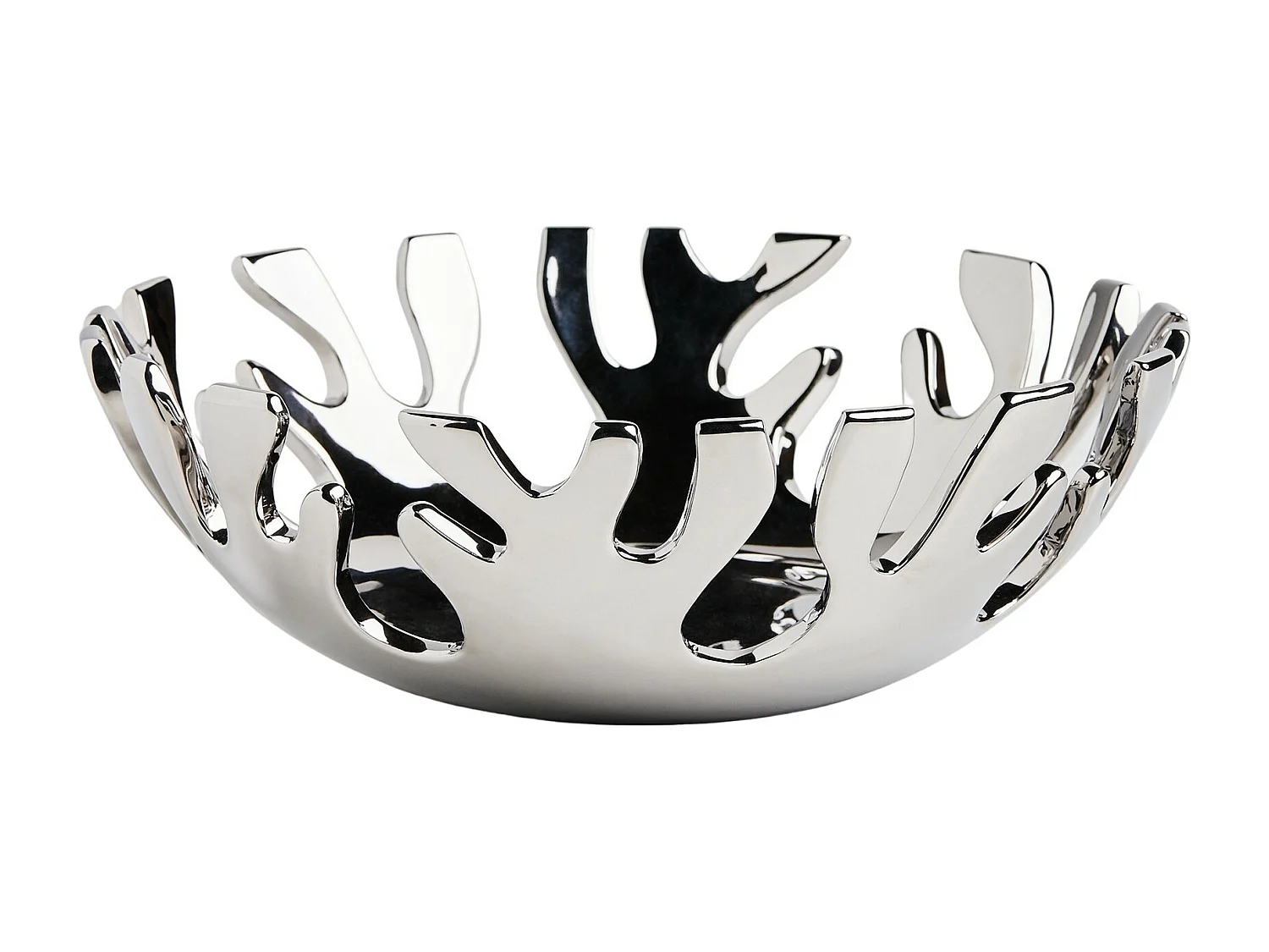 Dekorative Schale Coralli Mittelsilber 9.5 x 28.5