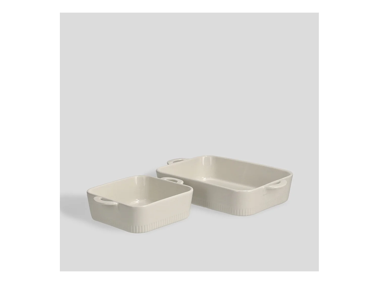 Plat De Cuisson Palean Blanc Moyen 6x22x17