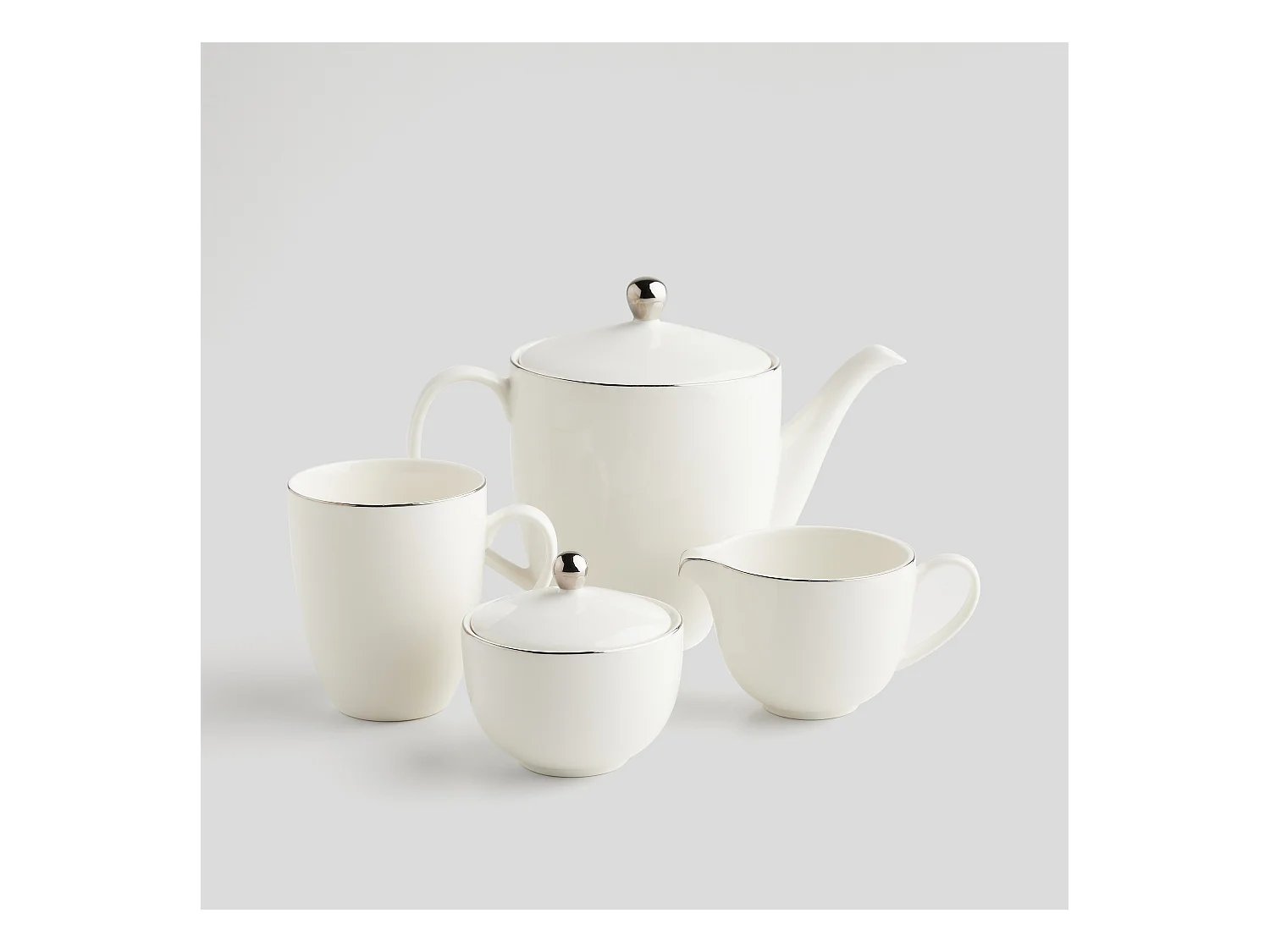 Pot À Lait Plata Argent Moyen 7 x 9 x 13.5