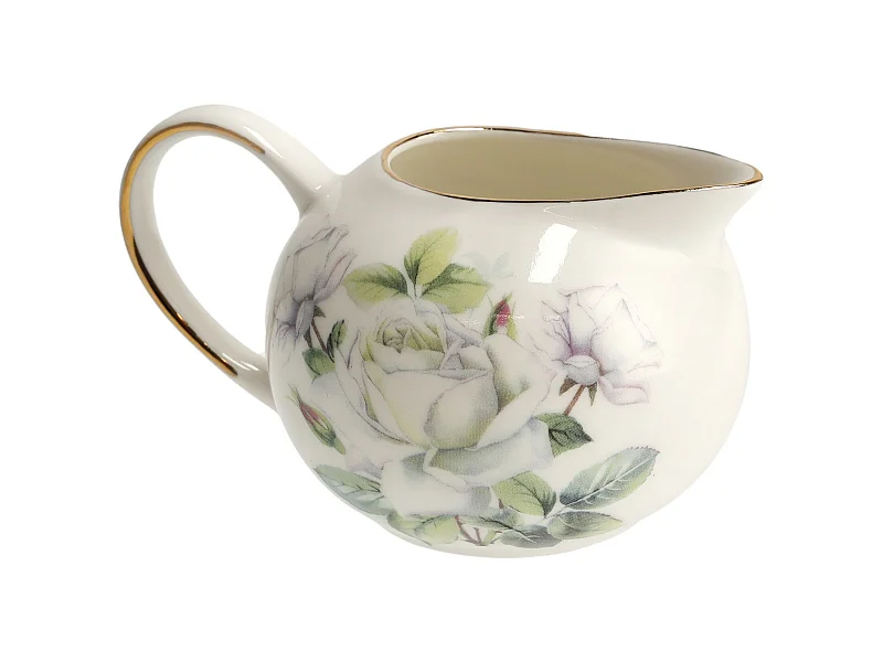 Milchkännchen Arrosa mittelweiß 6.5 x 8 x 11.5