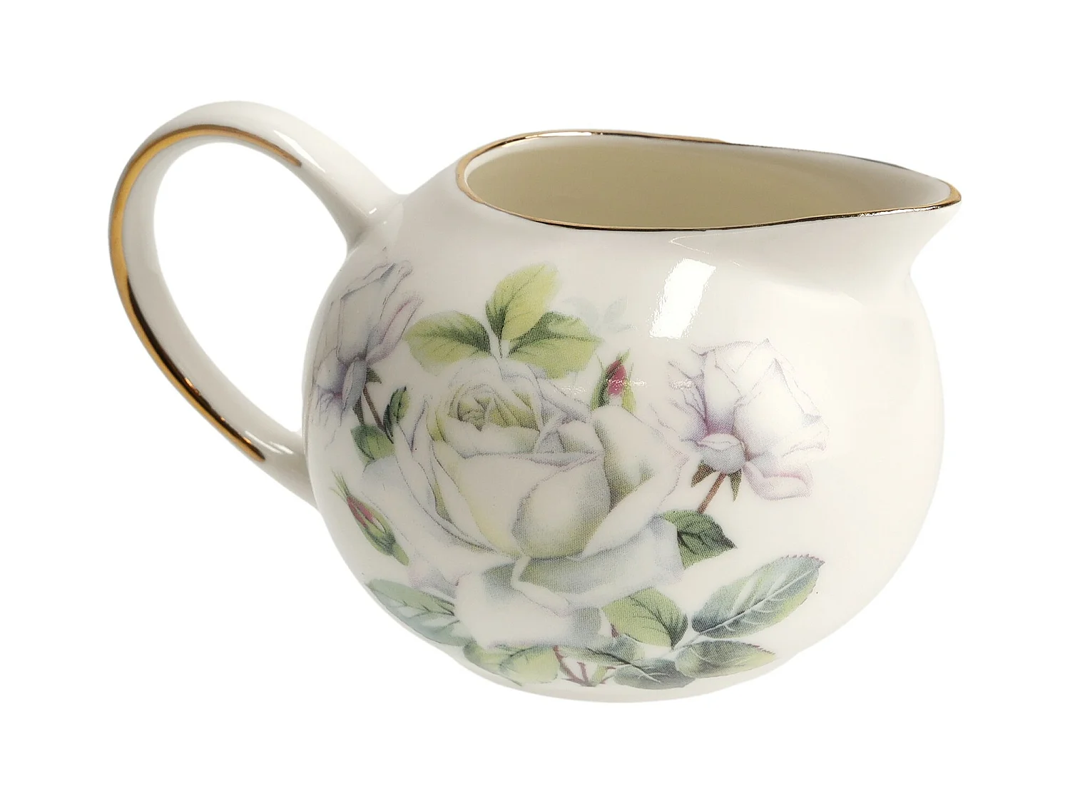 Milchkännchen Arrosa mittelweiß 6.5 x 8 x 11.5