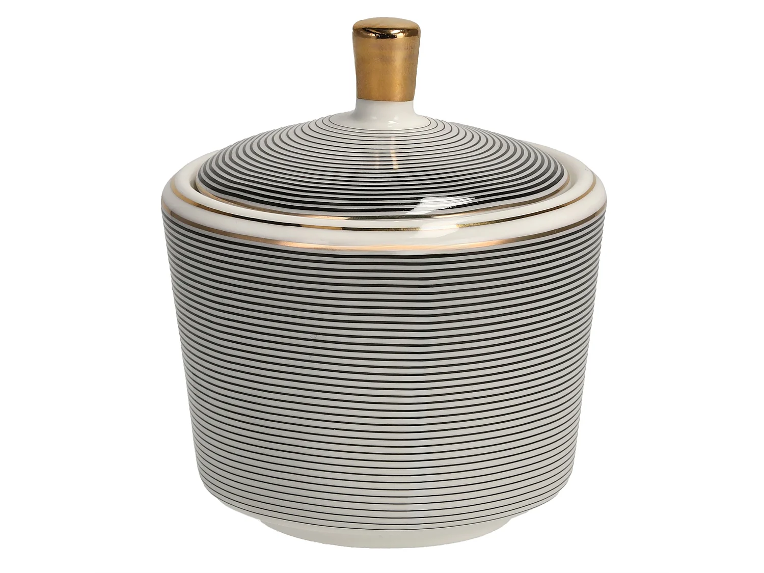 Zuckerdose Astar Mittelschwarz 10.3 x 9