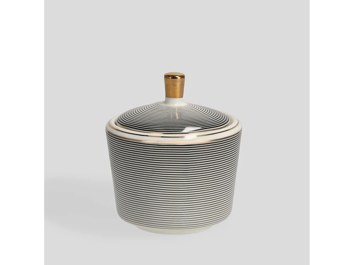 Zuckerdose Astar Mittelschwarz 10.3 x 9