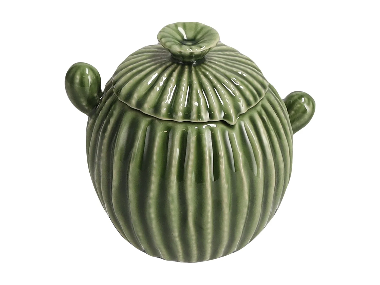 Zuckerdose Cacti dunkelgrün 11 x 10 x 12