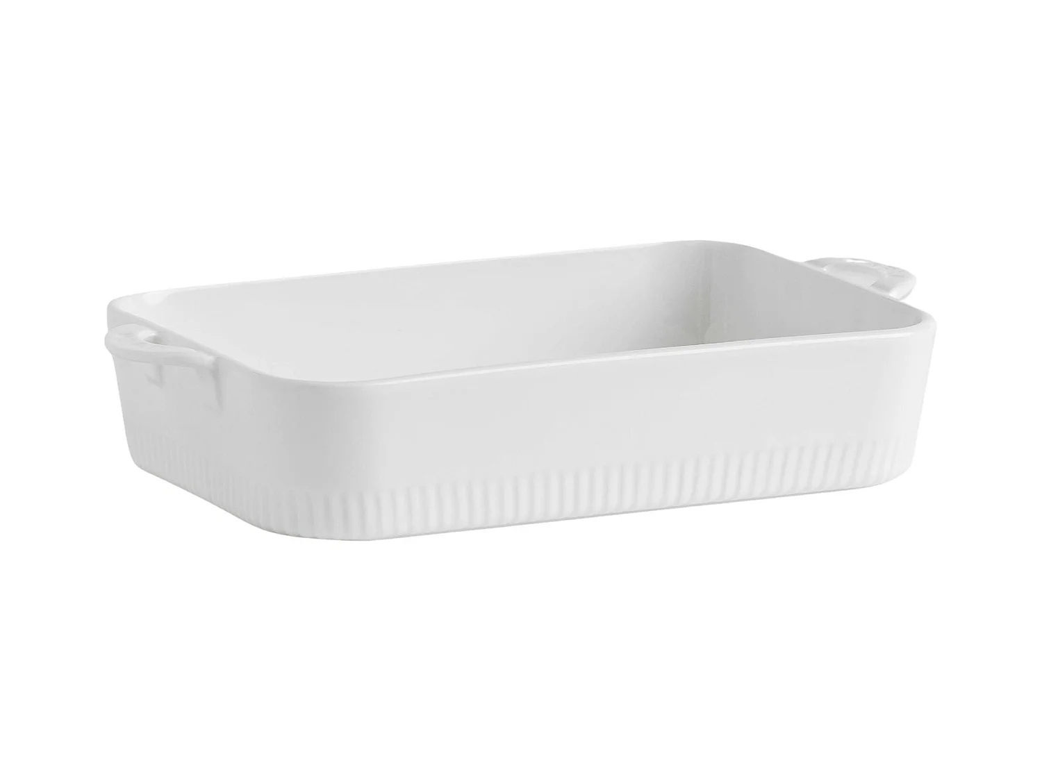 Plat De Cuisson Palea Blanc Moyen 6 x 32 x 18.5