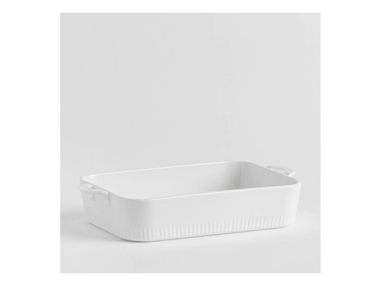 Plat De Cuisson Palea Blanc Moyen 6 x 32 x 18.5