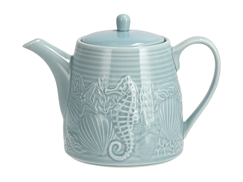 Teekanne Aquarelle hellblau 16.8 x 13.3 x 21.7