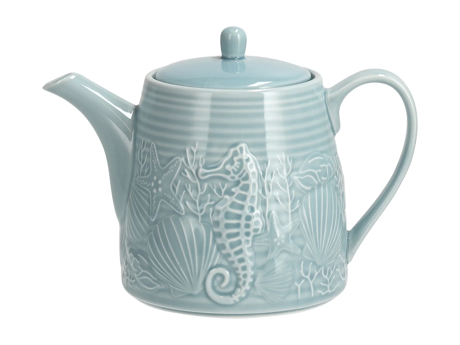 Teekanne Aquarelle hellblau 16.8 x 13.3 x 21.7