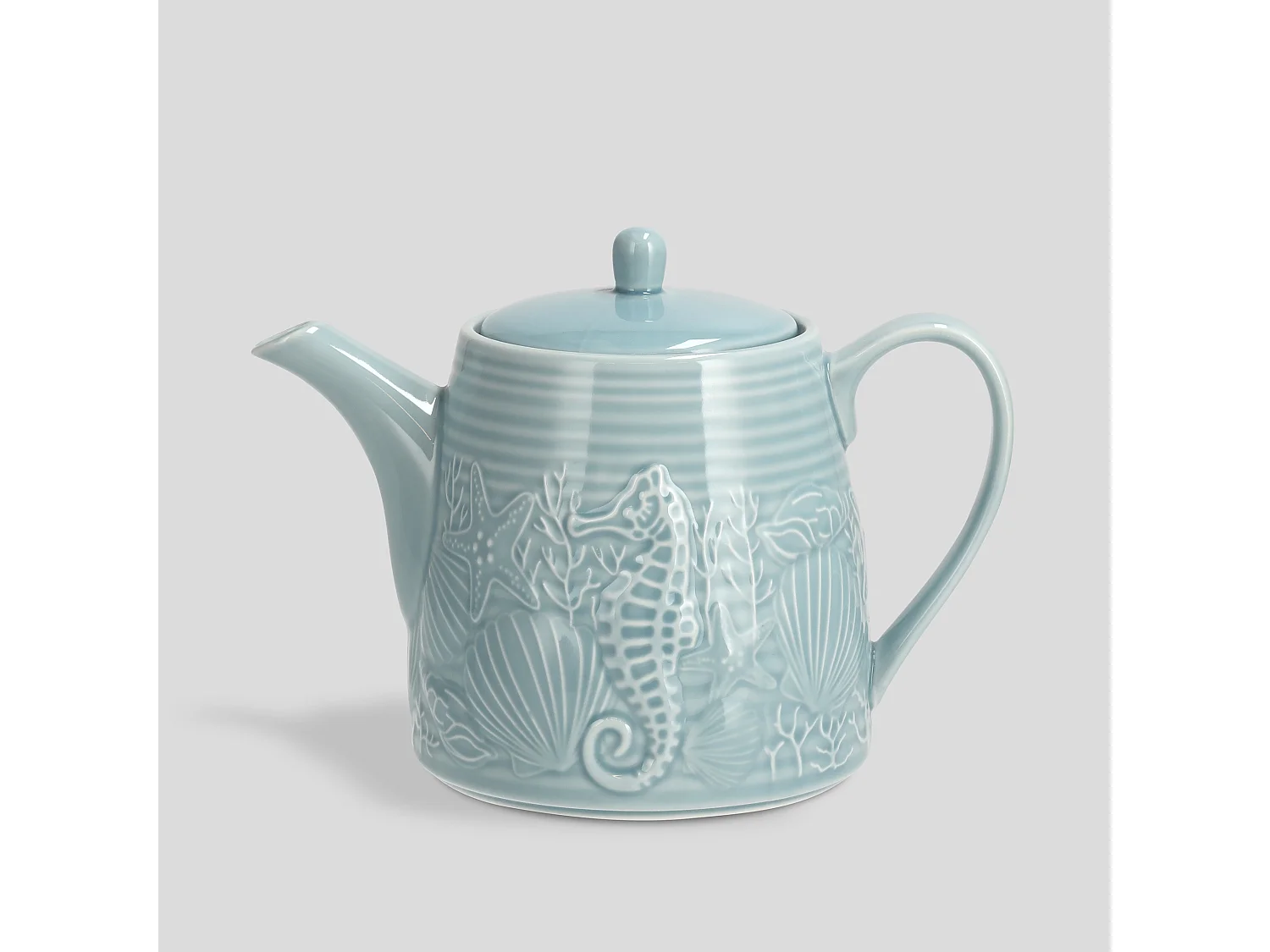 Teekanne Aquarelle hellblau 16.8 x 13.3 x 21.7