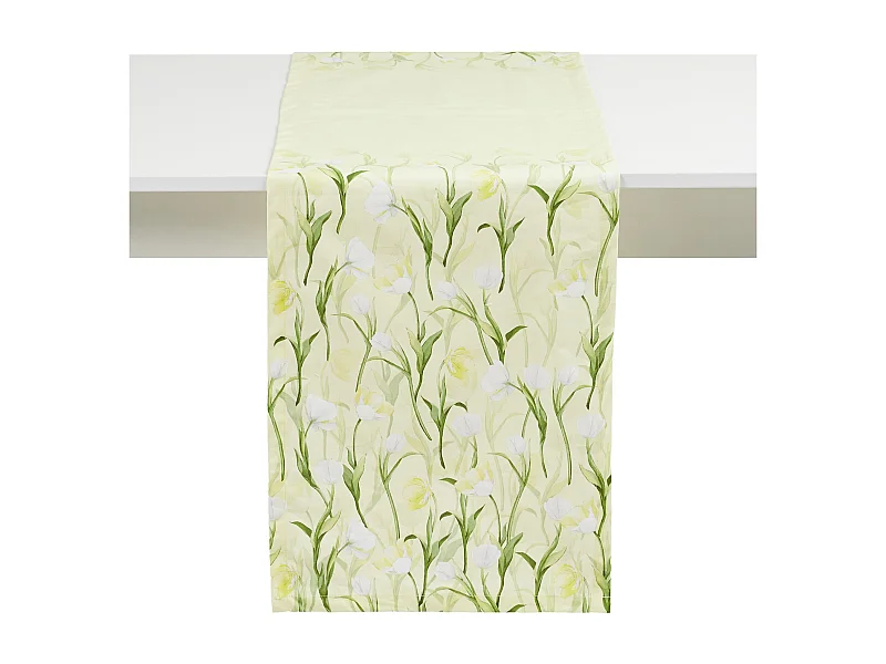 Eleganter Tischläufer Tendi, Baumwolle, 40x180 cm