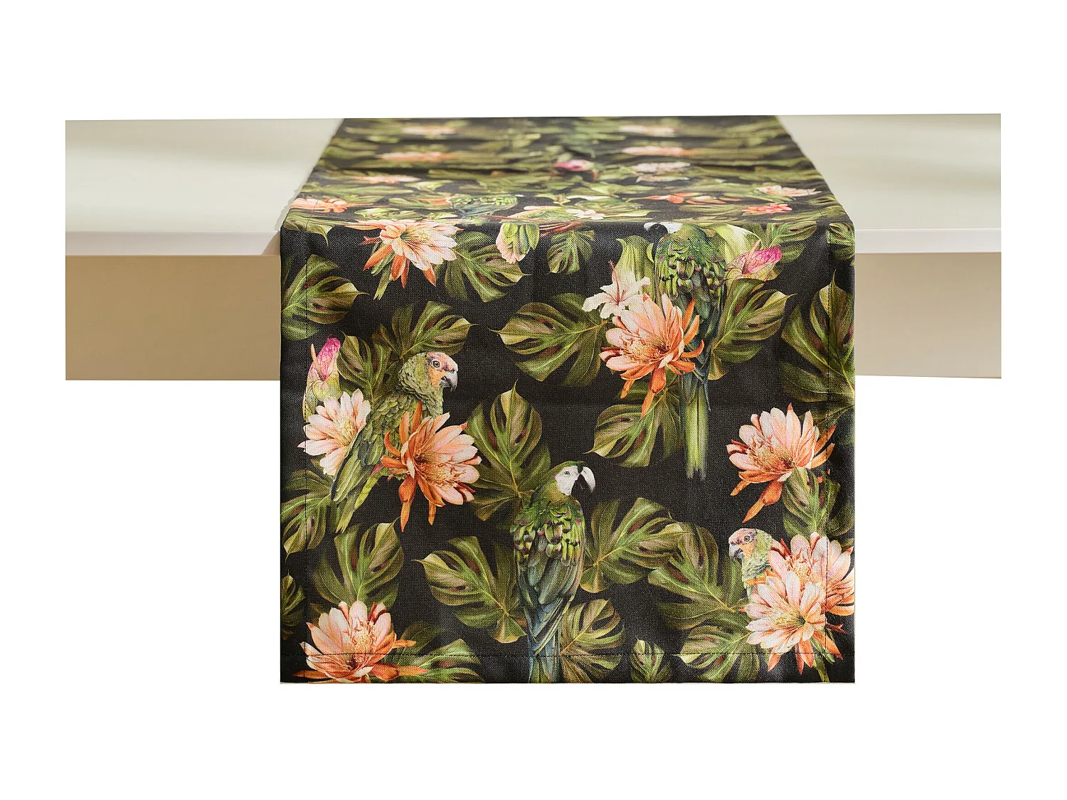 Tischläufer Piroso dunkelgrün 40 x 180