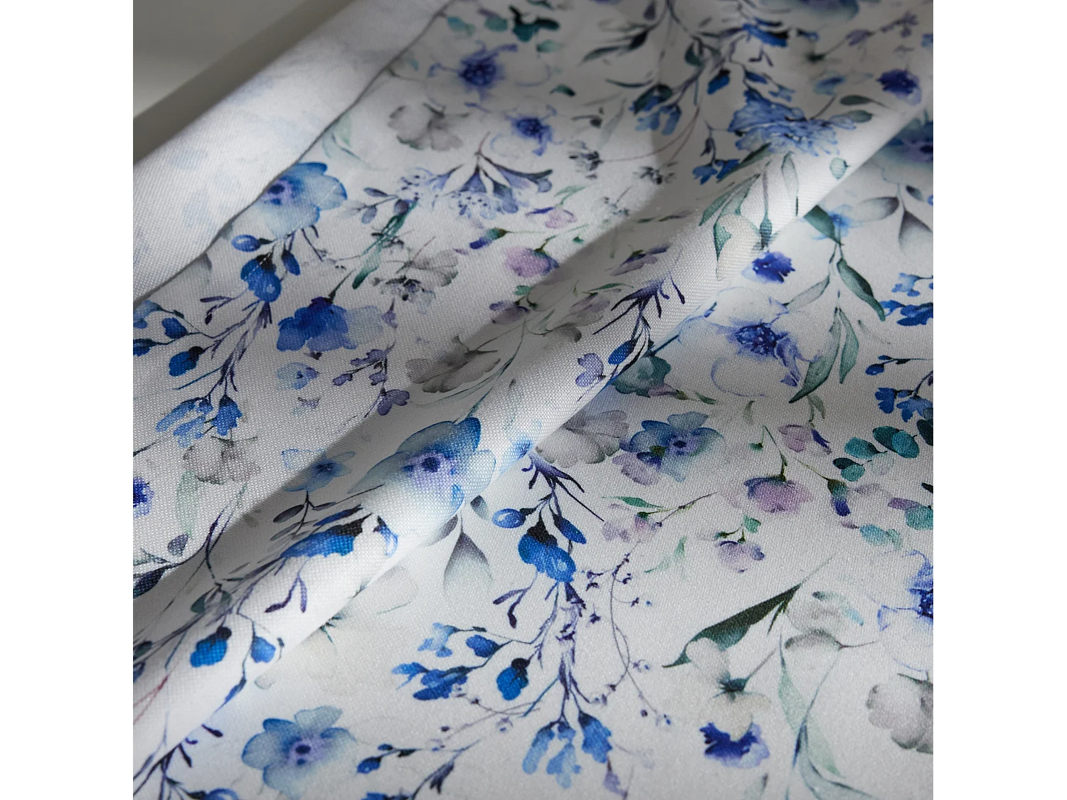 Tischläufer Louisano Mittelblau 40 x 180