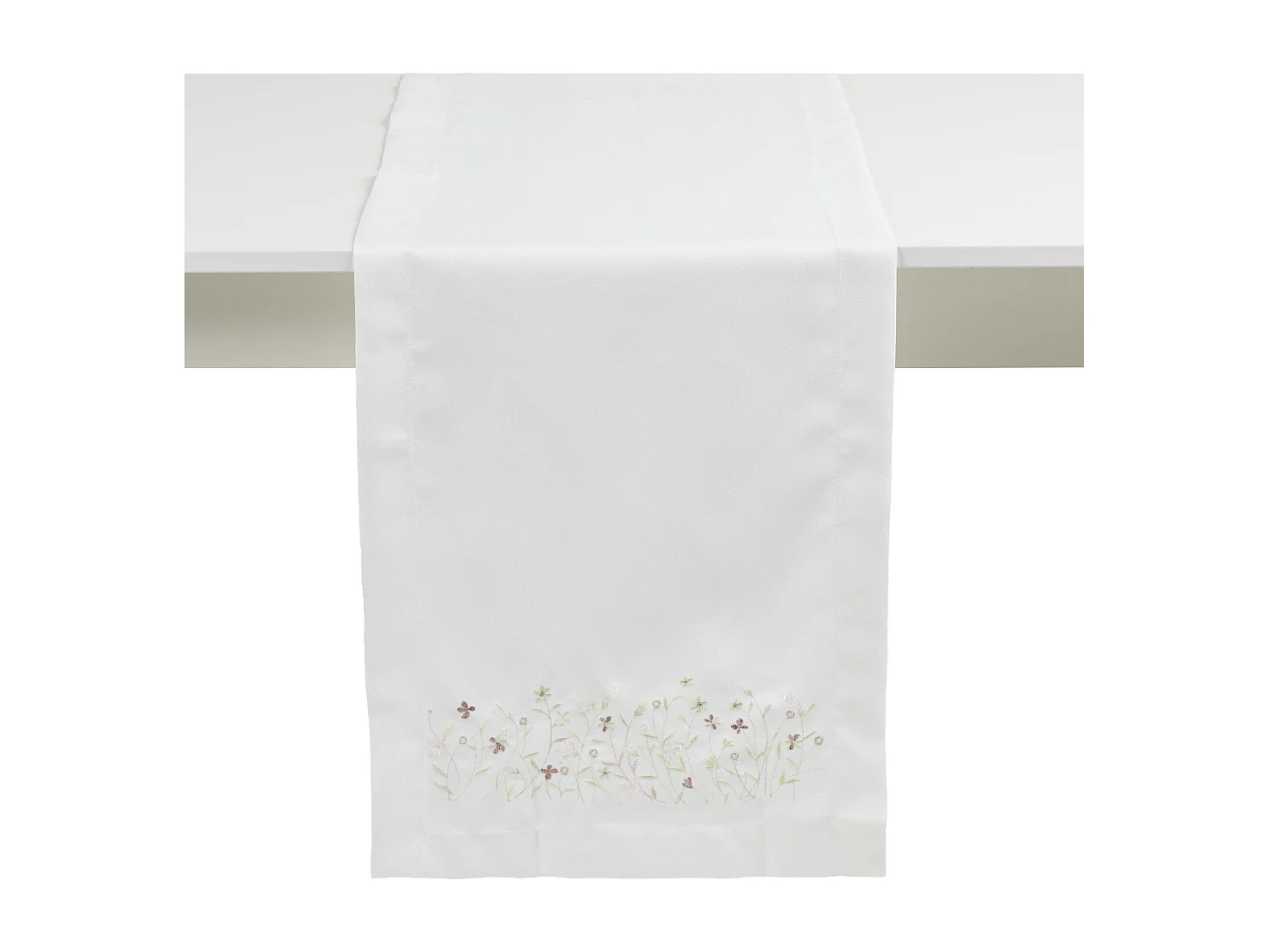 Moderner Tischläufer Pineli aus Polyester/Viskose